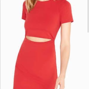 Red Cut Out Express Dress